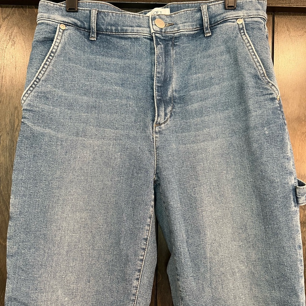 LOFT Straight Leg Jeans - Picture 2 of 8